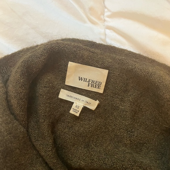 Olive Green Wilfred Cardigan - Picture 2 of 5